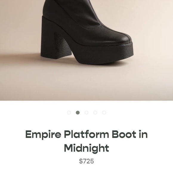 Brother Vellies (Black Owned!) Empire Platform Boots - Picture 6 of 9